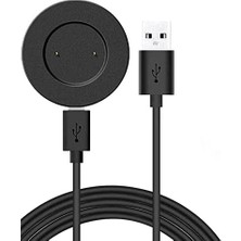 Gt2 46 mm Ile Uyumlu Akıllı Saat USB Sarj Adaptörü ve Şarj Kablosu