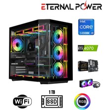 Eternal Power I9 14900K Rtx 4070 Gaming Pc | 16GB Ddr5 | 1tb Nvme | 750W | 240MM Sıvı Soğutma