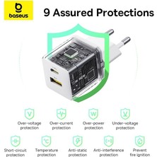 Hızlı Şarj C+U 30W Eu Beyaz