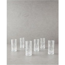 Leonora Kristalin 6'lı Bardak 300 ml Şeffaf