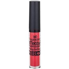 Gabrini Matte Lipgloss Mat Dudak Parlatıcısı (No: 4)