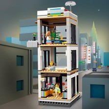 Creator 3’ü 1 Arada Modern Ev 31153, 9 Yaş ve Üzeri Için 3 Katlı Şehir Binası Veya Orman Kulübesi Içeren Yaratıcı Oyuncak Yapım Seti (939 Parça)
