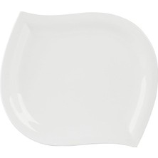 04A+P017184 Leaf Yemek Tabağı, Porselen