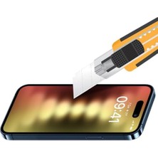 15 Pro ile Uyumlu 5d Privacy Hayalet Ekran Koruyucu, BF2252, Siyah