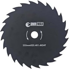 Dmr Max Çim Biçme Testeresi, 255MM, 24 Diş, Metal Tırpan Bıçağı