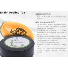 Arındırıcı Enzim Peeling 25 G Papain Enzimi İçeren Cilt Yenileyici Etki ve Tüm Cilt Tipleri İçin