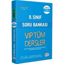 Editör 8. Sınıf Vıp Tüm Dersler Soru Bankası Mavi Kitap