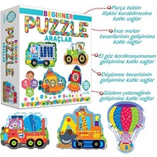 Circle Toys Araçlar Puzzle 18 Aydan İtibaren İnce Motor Becerilerini Geliştiren Oyun