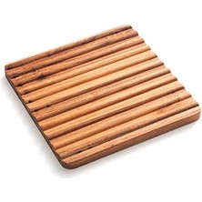 Trivet, 2'li Set Akasya Ahşap Bulaşıklık