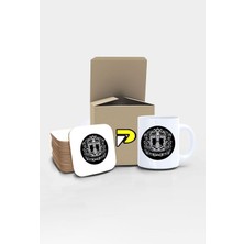 Satranç At Tasarımlı Baskılı Kupa Bardak Seti, Eğlenceli Özel Hediye Mug