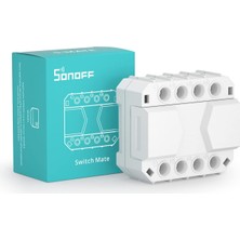 S-Mate Smart Switch Mate, Wi-Fi Şalter Mate, Mınır3 Akıllı Işık Şalteri ile Çalışır, Nötr Iletken Çözümü Yoktur