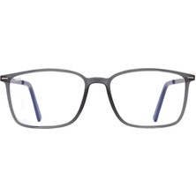 Mavi Işık Engelleyici Dinlendirici Bilgisayar Gözlüğü | Genç Yetişkin | Erkek Kadın Üniseks | Köşeli Tam Çerçeveli Grilamid TR90 | Mavi Işık, Uv, Parlama Önleyici Filtre Olw 1814-05