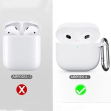 4 ile Uyumlu Kapak 4. Nesil Airp-Ods Kılıf 2024 Professional Termoplastik Soft Kancalı Tam Kaplayan Halcyon Kılıf 4 ile Uyumlu Koruma Kabı (Lavanta, Airpods 4. Nesil)