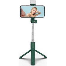Işıklı Bluetooth Selfie Çubuğu - Uzaktan Kumandalı, Taşınabilir, Uzatılabilir, Tüm Telefonlarla Uyumlu, Vlog ve Video Çekimi Için Ideal
