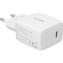 20W Gan Usb-C Şarj Aleti Qc4.0 Pd, Ipad,, Uyumlu Hızlı Şarj Cihazı + 2 Metre Type-C 60W Şarj Kablosu