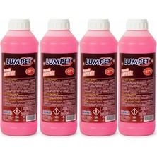 Lumpet Organik Kırmızı Antifriz 1.5 Litre 4'lü Set