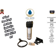 Still Water 10' Inç 1 Parmak Girişli Ana Bina & Işyeri Için Cto Karbon Blok Filitre
