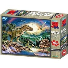 3D - Tyrannosaurus - 100 Parça Puzzle