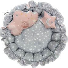 Feyza Design Çift Taraflı Kedi ve Köpek Yatağı, Rahat ve Şık Tasarım