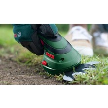 And Isio Akülü Çim Makası Seti (3,6 Volt, Bıçak Uzunluğu 12 Cm, Bıçak Mesafesi 8 Mm, Yumuşak Kılıfda)