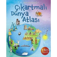 Çıkartmalı Dünya Atlası: 140 Çıkartma