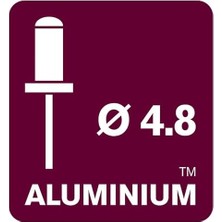 Percin 4.8X16 mm Aluminyum 100 Adet