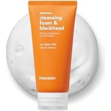 Hanskin Cleansing Foam Blackhead-Yüz Yıkama Köpüğü/siyah Nokta Karşıtı/tüm Cilt Tipleri Için 120ML