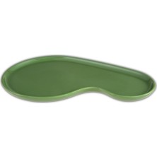 Golfline Club Yeşil Orta Boy Servis Tabağı 28.5 cm