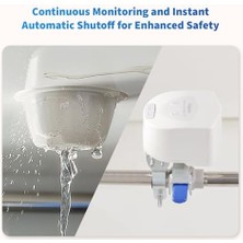 Smart Valve Controller T1, Matter Over Bridge, 3.0 Hub Gerektirir, Ev Için Su Kaçak Dedektörleri ile Kombine, Uygulama Uzaktan Kumanda Kapatmayı Destekler, Homekit, Alexa, 'ı