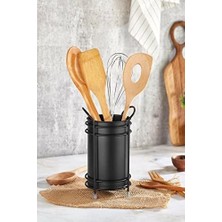 5dm-Italyan Siyah Metal Kaşıklık