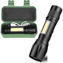 Cata Aybekon CT-8024 Police Şarjlı El Feneri 3 Farklı Modlu