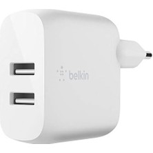 Boost Charge Usb-A Şarj Cihazı, Iki Bağlantılı, 24 W 15/15 Plus, 15 Pro, 15 Pro Max ve Eski Modeller, S20, S20 Ultra ve 4 Için