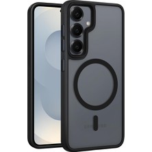 Galaxy S25 Plus Için Mattpro Serisi ile Uyumlu Ultra Güçlü Yumuşak Silikon Darbeye Dayanıklı Mat Kılıf