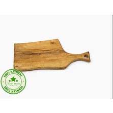 Ceren Wooden Doğal Zeytin Ağacı Mini Kesme Tahtası – El Yapımı (Tekli)