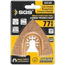 Multi- Kesici ve Raspalama Zımpara Başlığı, 77MM, Model SGS1881