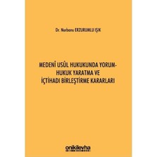 Medeni Usul Hukukunda Yorum - Hukuk Yaratma ve Içtihadı Birleştirme Kararları (Ciltli)