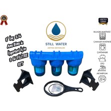 Still Water 5'inç 3/4 Ana Bina & Işyeri Için 3 'lü Yıkanabilir , Karbon Blok & Gac Karbon Filitre