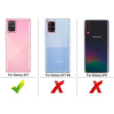 Zore By Conners Galaxy A71 Mat Siyah Silikon + 2 Adet Cam Ekran Koruyucu