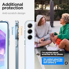 Galaxy A55 ile Uyumlu Kılıf Ultra Hybrid Crystal Clear - ACS07528