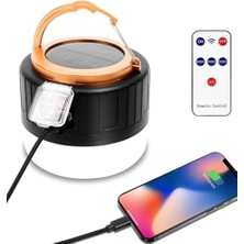 CT-4289 Urla Şarjlı Solar Kamp Feneri (Beyaz Işık)