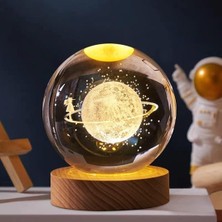 Kristal Küre Gece Lambası (Evren)