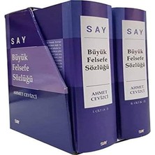 Say Büyük Felsefe Sözlüğü 2 Cilt Takım