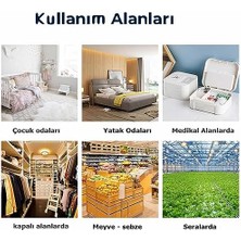Isı ve Nem Ölçer Termometre Bluetoooth Bağlantılı Dijital Termometre LCD Ekranlı Isı Nem Ölçer, Ios/ ile Uyumlu,çucuk,bebek,ev Vs. Için, Beyaz
