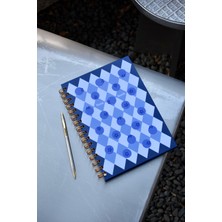 Paper Lab Studio Berry Blue A5 Spiralli Çizgili Defter