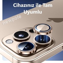16 Pro/ 16 Pro Max Için Kamera Safir Lens Koruyucu, Alüminyum 9h Temperli Cam Lens Kamera Koruyucu 16 Pro ve 16 Pro Max Kamera Koruyucu