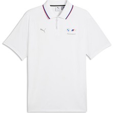 Puma Bmw Mms Sprtswr Cldspn Polo Erkek Günlük Polo Tişört 63488402 Beyaz