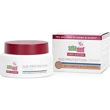 Sebamed Q10 ve Hyaluronik Asit İçerikli Kırışıklık Karşıtı Anti-Age Krem 50ML Etkili Nemlendirici
