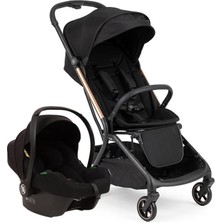 Bagi Atom Black Cosmo Travel Sistem Bebek Arabası Black Gold