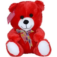 Lowell Home 1181KR Selay, Kırmızı Oturan Ayı 30 cm