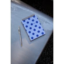 Paper Lab Studio Berry Blue A6 Spiralli Çizgili Not Defteri